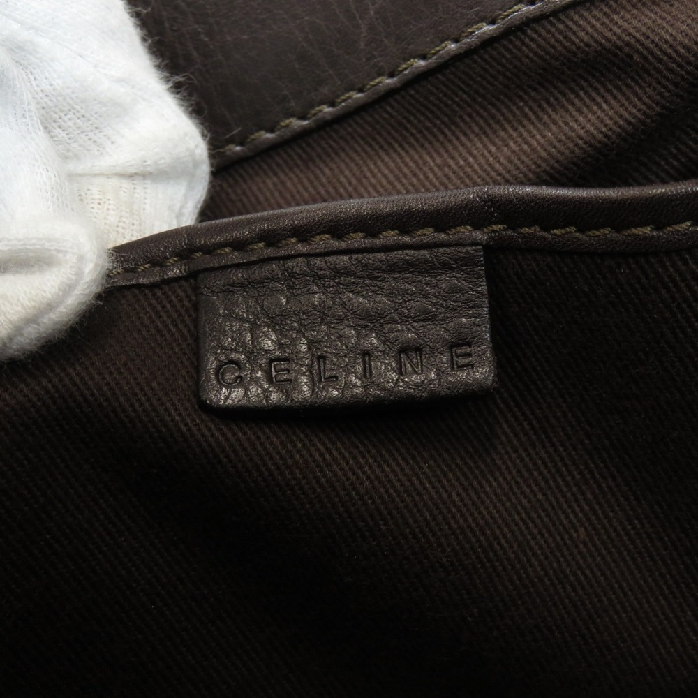Celine Macadam Handbag Leather - Picture 6 of 11